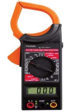 Pinza Amperom&eacute;trica Digital Noga DT-266 con puntas de prueba
